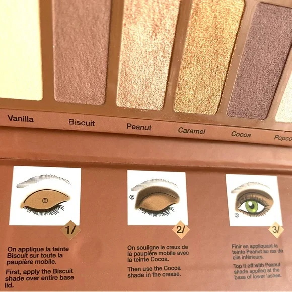 Sephora Eyeshadow Palette - warm cookies 6 colors matte and shimmer neutrals NEW - Picture 9 of 11
